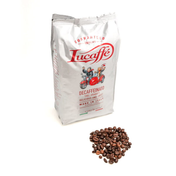 Lucaffè Decaffeinato – Caffè in grani 700gr